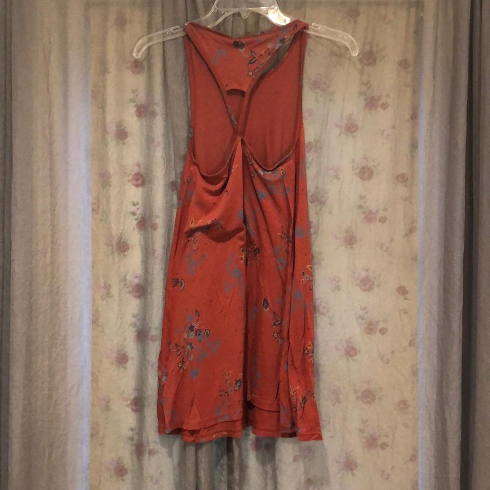 NICE N’ EASY RUST THROW-ON DRESS - Picture 2 of 3